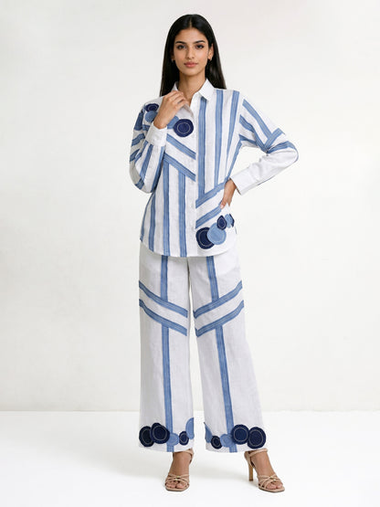 Bella Denim Stripes Pant