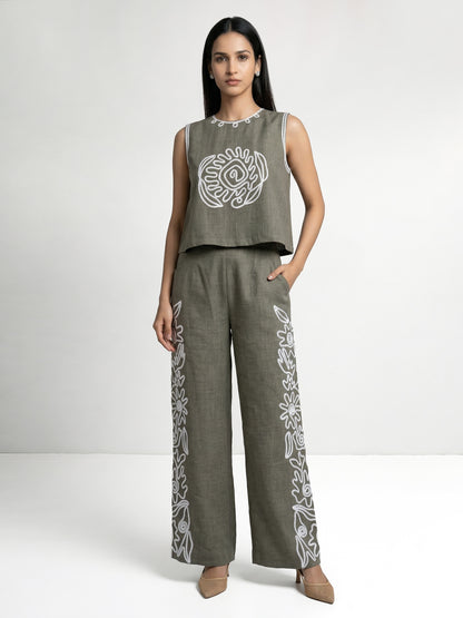 Serena Grey Co-Ord Set