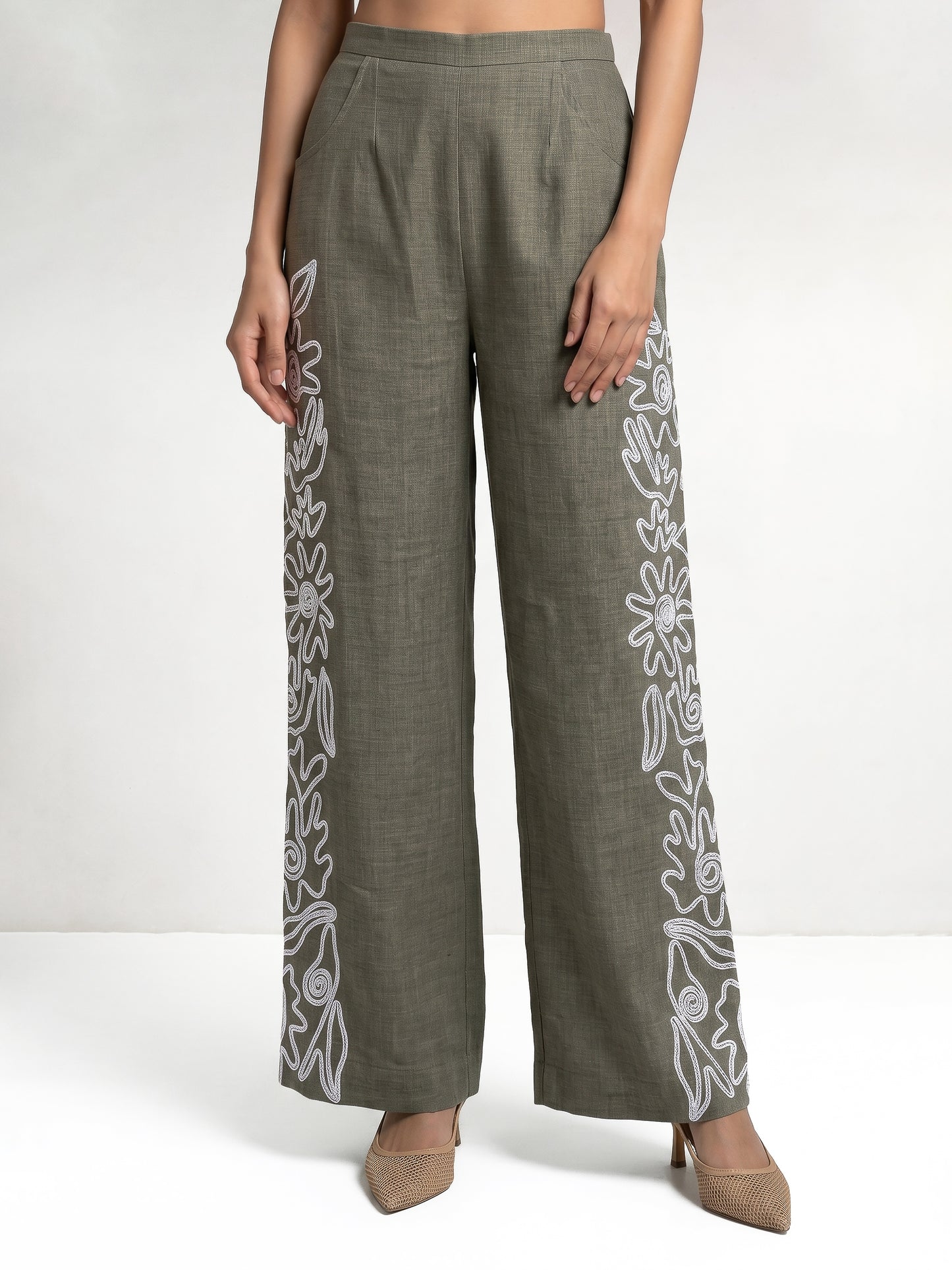 Serena Grey Pant