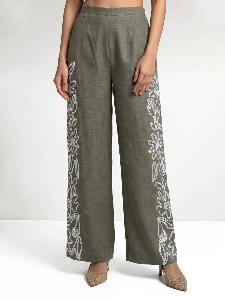 Serena Grey Pant