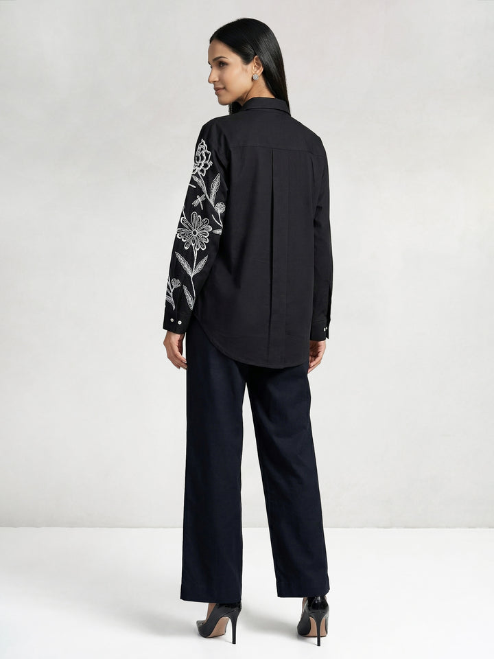 Gabby Ivory Flower Shirt