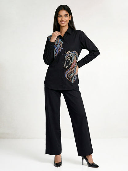 Gabby Horse Shirt with Pant