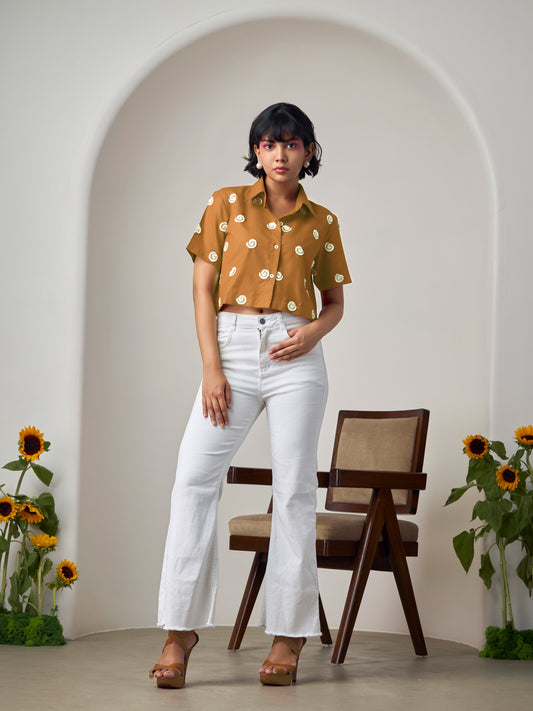 Cherry Brown Shirt