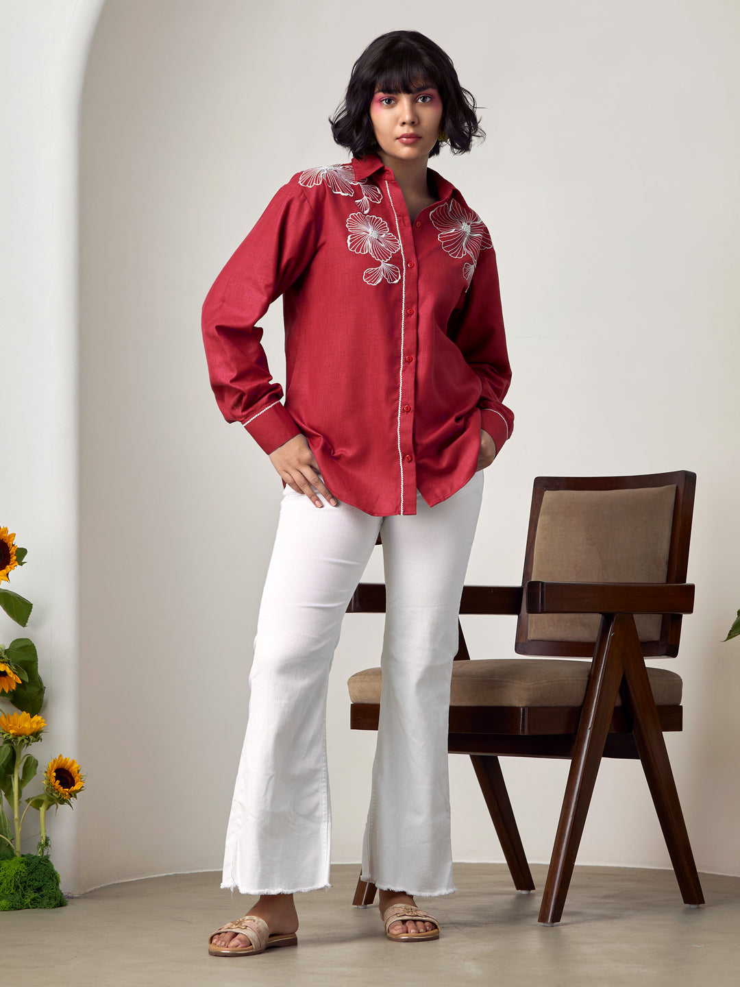 Moana Red Pearl shirt