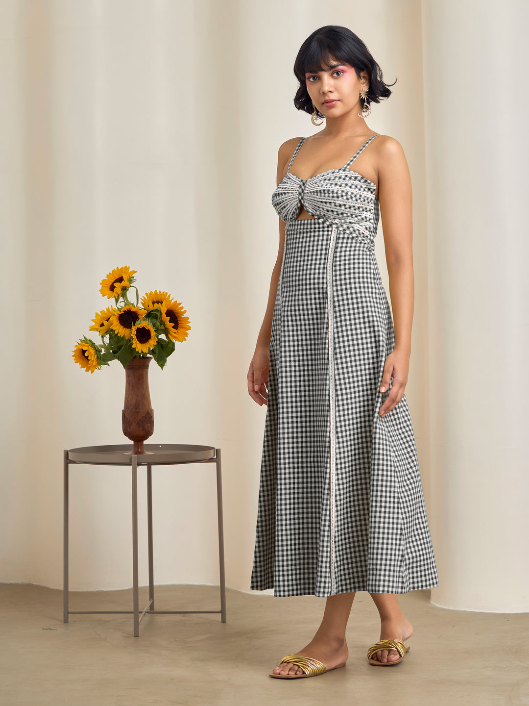 Monica Black Maxi Dress