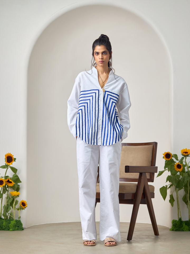 White Wave Pant