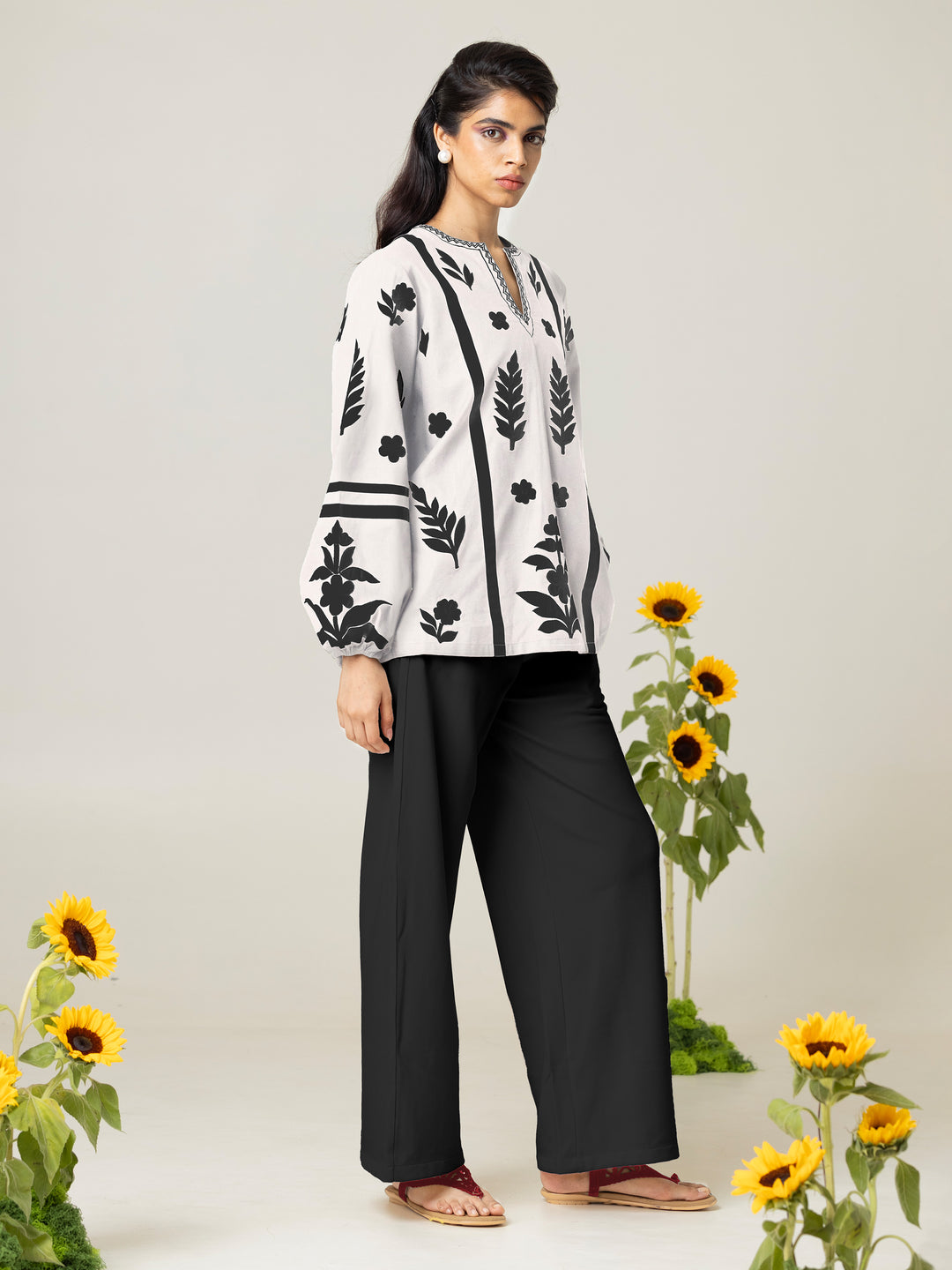 Ivory Gabby Top