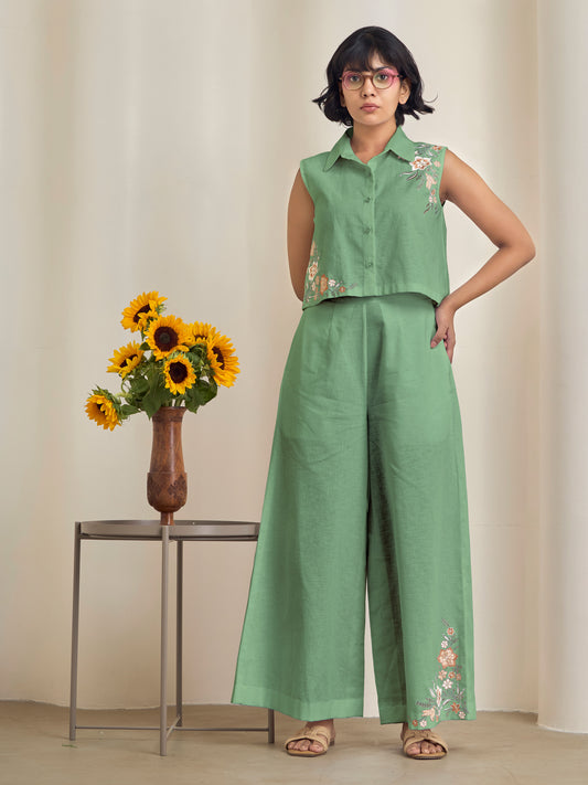 Bella Sage Green Co-Ord Set