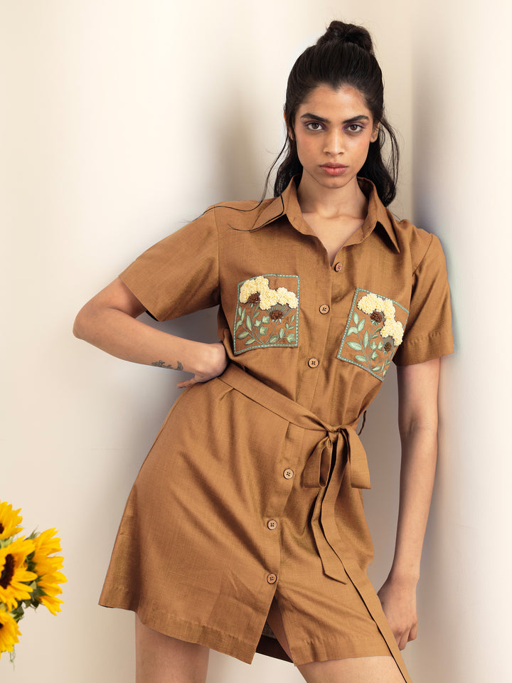 Moana Brown Dress