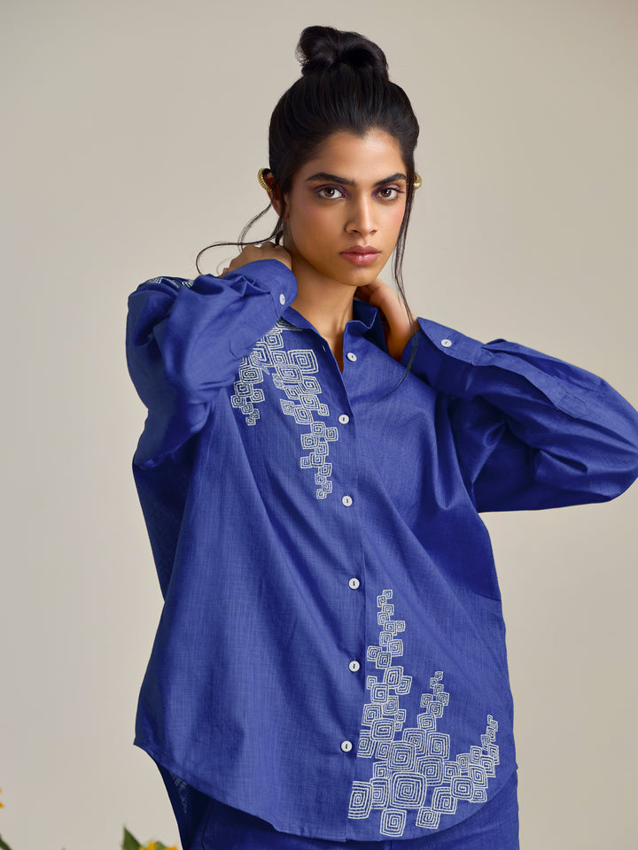 Blair Blue Co-Ord Set