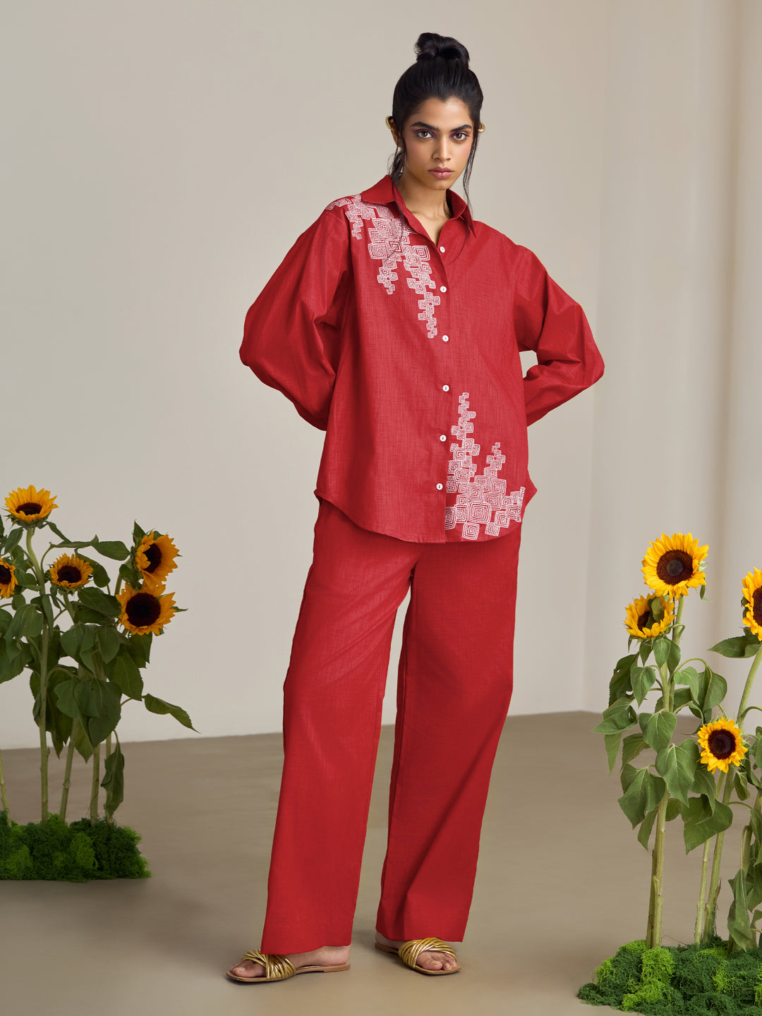 Blair Red Co-Ord Set