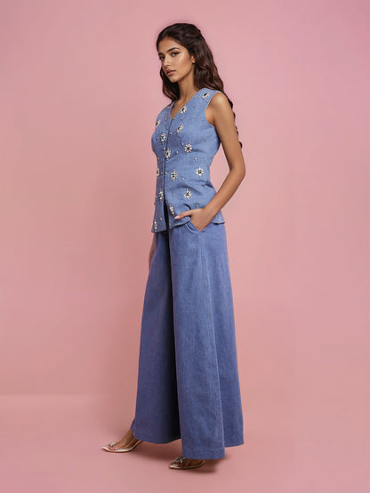 Blue Denim Pant
