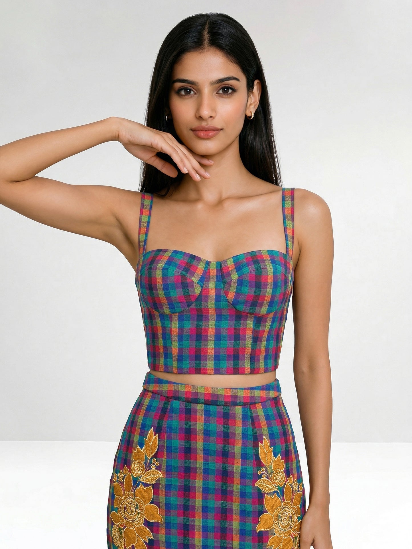 Penny Skirt Set With Camisole Top